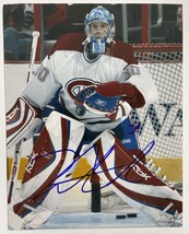David Aebischer Signed Autographed Glossy 8x10 Photo - Montreal Canadiens - $19.99