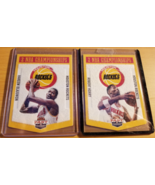 Hakeem Olajuwon Panini Past and Present Championship Banner #4 lot Rocke... - $4.00