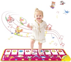 Kids Musical Piano Mat - 25 Music Sounds, Animal Blanket Touch Playmat - New - £10.38 GBP