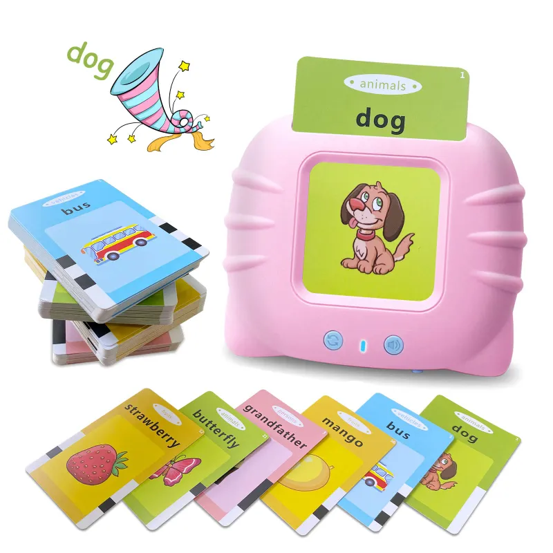 224 Word Language Learning Flash Cards Reader - Early Education Toy for - £11.93 GBP