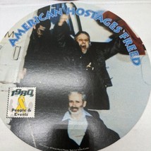 Lot of (4) 1980s People And Event Circular Cardboard Collectables With F... - £17.76 GBP