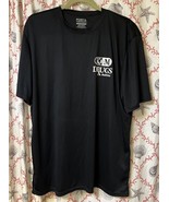 K&amp;M DRUGS RX Solivita FL Men&#39;s XL stretch Poly Shirt Pharmacy S/S Black ... - $33.42 CAD