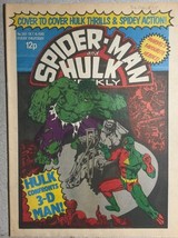 SPIDER-MAN &amp; Hulk Weekly #397 (1980) Marvel Comics Uk Spider-Woman She-Hulk FN- - £11.66 GBP