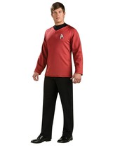 Rubie&#39;s Costume Star Trek Grand Heritage Scotty Shirt With Emblem, Red/Black, Sm - £67.49 GBP