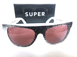 New RetroSuperFuture Flattop White Black 154 Men&#39;s Sunglasses Italy - £117.98 GBP