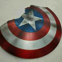 Captain America Broken Shield - Metal Prop Replica Avengers Endgame Broken - £119.87 GBP