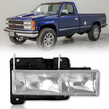 Composite RH Headlight Headlamp &amp; Bracket for 1990-98 Chevy &amp; GMC Truck Blazer - £27.93 GBP