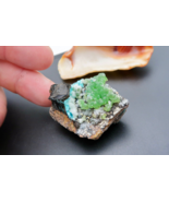 RARE &amp; BEAUTIFUL GREEN SMITHSONITE &amp; BLUE AURICHALITE MINERAL SPECIMEN C... - €241,13 EUR