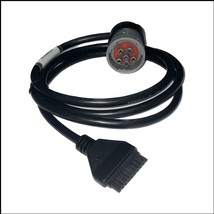 Cable For PT30 Eld Logbook, Ecm w/DOT-Round Gray 6 Pin, J1708 Part # PTSS6GY15 - £31.15 GBP