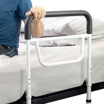 NEW Vive Health Off White Bed Assist Standing Rail LVA1024 Universal Fit... - $71.24
