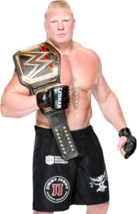 BROCK LESNAR 8X10 PHOTO WRESTLING PICTURE WWE WITH BELT WIDE BORDER - £3.93 GBP