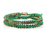 Lets charm women men tibetan buddhist handmade knots rope bracelet size adjustable thumb155 crop