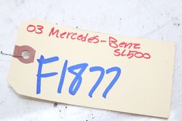 03-12 MERCEDES-BENZ SL500 Rear Right PassengerSide Suspension Level Sensor F1877 image 12