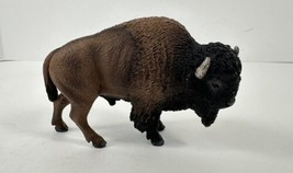 Schleich Brown American BUFFALO BISON 2013 Animal Figure MODEL D-73527  - £11.76 GBP