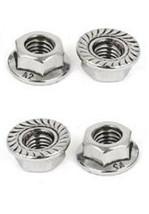 Zinc Serrated Exhaust Flange Nuts for most Harley's - $7.99