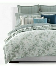 Ralph Lauren F/Q Julianne Toile 10pc Comforter STAN/EUR Sham Sheet Sage Nip $900 - £339.80 GBP