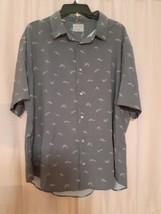 Jachs New York Mens Size XL Koi Fish Gray Ultra Light Ultimate Comfort - £11.67 GBP