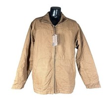 Destinations Workwear Montana Mens Heavy Work Jacket Duck Brown Insulate... - €51,25 EUR