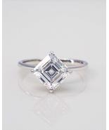 3 Carat Accher Cut Moissanite Solitaire Wedding Ring, Engagement Ring, Gift Ring - $86.00