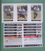 2005 Topps Jacksonville Jaguars Football Set - £2.33 GBP