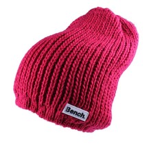 Bench Donna Cerise Jayme Acrilico Maglia Slouch Cappellino Invernale BLW... - £11.93 GBP