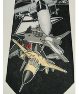 USAF US Air Force jet fighters/bombers X-plane men&#39;s necktie very cool! - $15.00