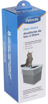 Petmate Top Entry Litter Pan Liners 48 count (6 x 8 ct) Petmate Top Entr... - $52.39
