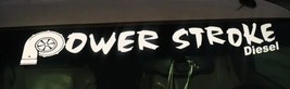 For  POWER STROKE  window topper / banner decal size 4&quot;X40&quot; - £73.37 GBP