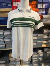 Yonex 22FW Unisex T-Shirts Badminton Sports Tee White [Size:85/90] NWT 223TS047U - £37.28 GBP