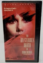 The Mysterious Death of Nina Chereau (VHS, 1993) Cut Box Thriller Maude Adams - £2.28 GBP