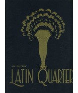 Lou Walter&#39;s Latin Quarter Souvenir Program New York City 1950&#39;s - £58.23 GBP