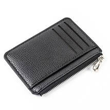 2022 New Soft Men Wallet Solid Color PU Zipper Card Holder Mini Short Coin Purse - £17.58 GBP