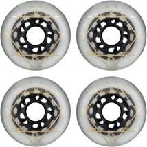 SzBlaZe 88A PU Wear Resist Sliding FSK Inline Roller Skate Replacement Wheels - £25.35 GBP