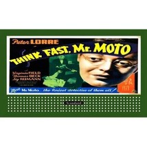 Billboard Theme Insert Think Fast Mr. Moto Lionel Trains Fits 310 Holder - £4.67 GBP