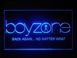 Boyzone Band Music LED Neon Hang Signs Wall Home Decor, Craft Glowing Fans Gift - £20.59 GBP+