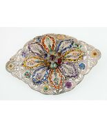 Atemberaubend, Einzigartig Sterlingsilber Handbemalt Filigraner Strass B... - €180,07 EUR