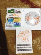 Wii Play Game Nintendo Wii Games Multi Sports Complete with Manual Tested - $15.83