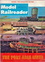 Model Railroader Magazine June 1967 Styrofoam Shaping, Air Painting, Roadbed  - £7.92 GBP