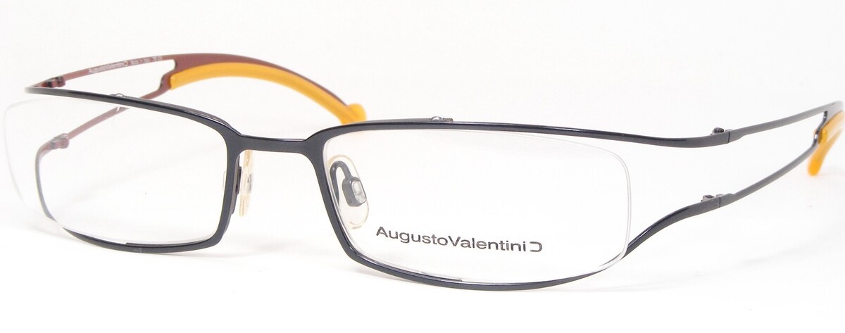 AUGUSTO VALENTINI 70085 7895 Space Blue Unique RARE EYEGLASSES 52-19-118... - $93.41