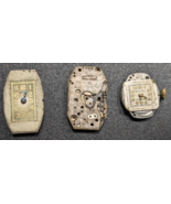 Vintage Ladies Mechanical Watch Movement Lot Parts/Repair Bulova 6F 6BA ... - £25.69 GBP