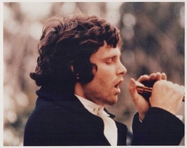 Jim Morrison on stage singing outdoor Doors concert vintage 8x10 inch photo - $19.99