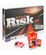 Risk Reinvention Party Board Game The Game of Strategic Conquest Free UN... - £46.63 GBP