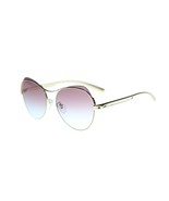 NEW BVLGARI Women&#39;s BV6120 Round Metal Frame Sunglasses 57mm Authentic  - $4,223.47 MXN
