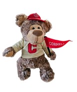 Cornell University Touchdown Big Red Bear Plush Mascot Factory 12&quot; NWT  - $452.87 MXN
