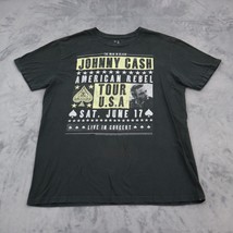 Johnny Cash Shirt Mens M Black Gap Authentic Collection Short Sleeve Tee - £14.80 GBP