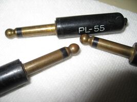 1pc CONNECTOR plug PL-55 PJ-055B PJ-055 m642/4-1 PJ055B phones radio mil... - $9.89