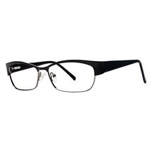 Commit Women&#39;s Eyeglasses - Genevieve Boutique Collection Frames - Black 53-15-1 - £95.10 GBP