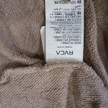 RVCA RN#99064 Women's Tan/Beige Cropped Hoodie Pullover Sweatshirt Size Small image 5