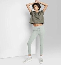 Wild Fable Women&#39;s High Waisted Joggers in St Armand&#39;s Blue - New! - $190.07 MXN