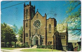 Ontario Postcard Kitchener St Matthews Lutheran Church Home Golden Hours Radio - £2.33 GBP
